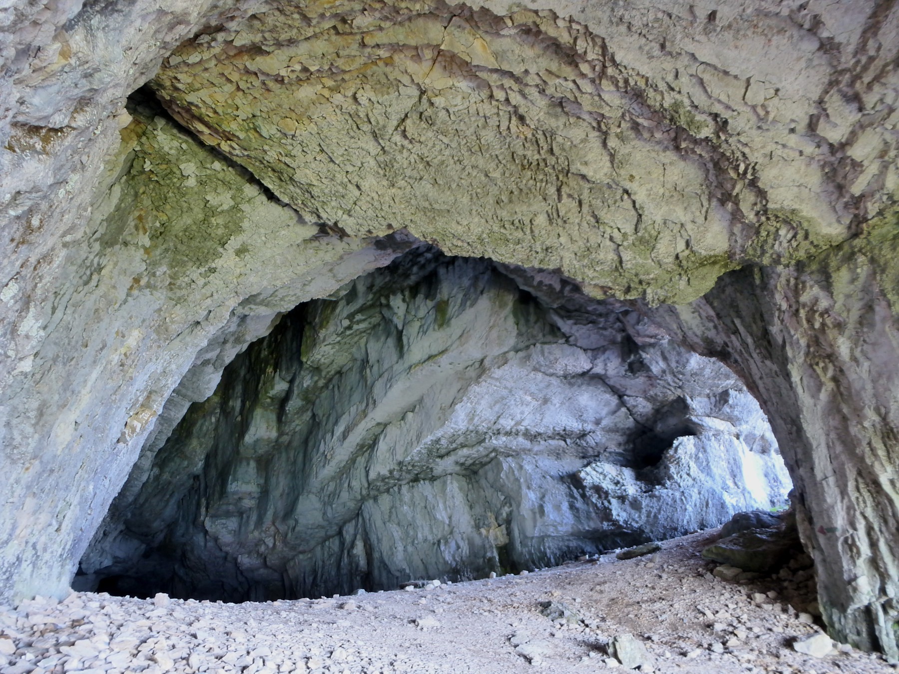Lower entrance
