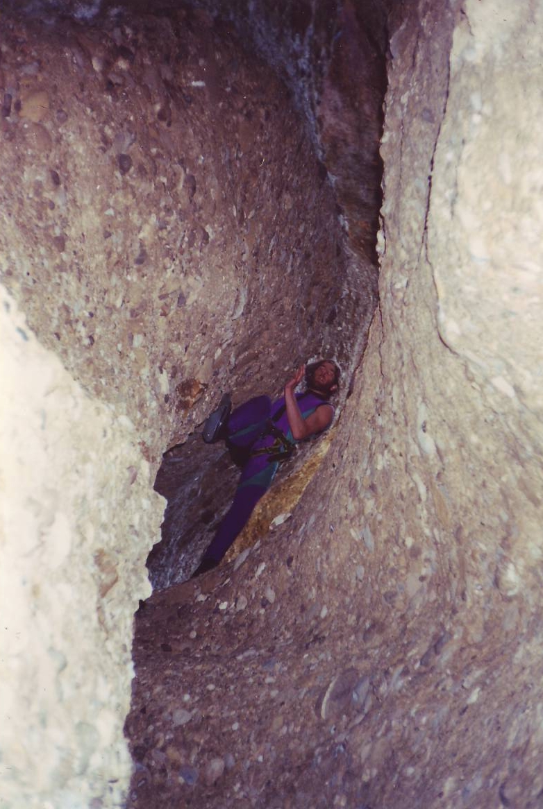 Typical scene in Cueva Cabrito
