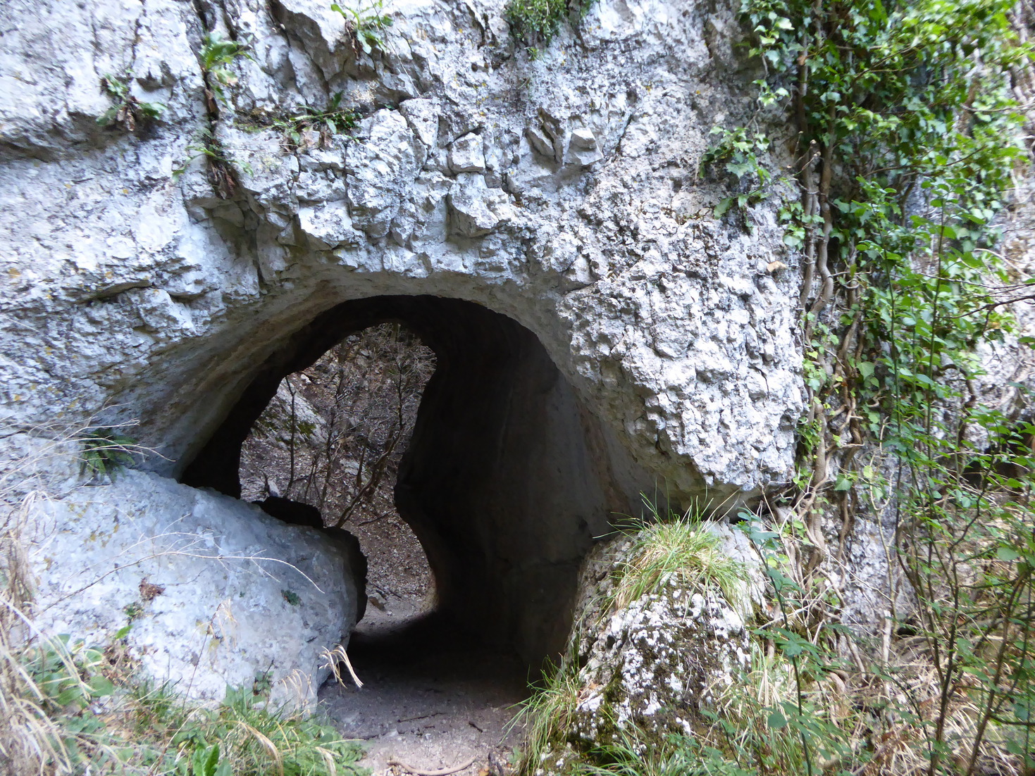 One of the two arches